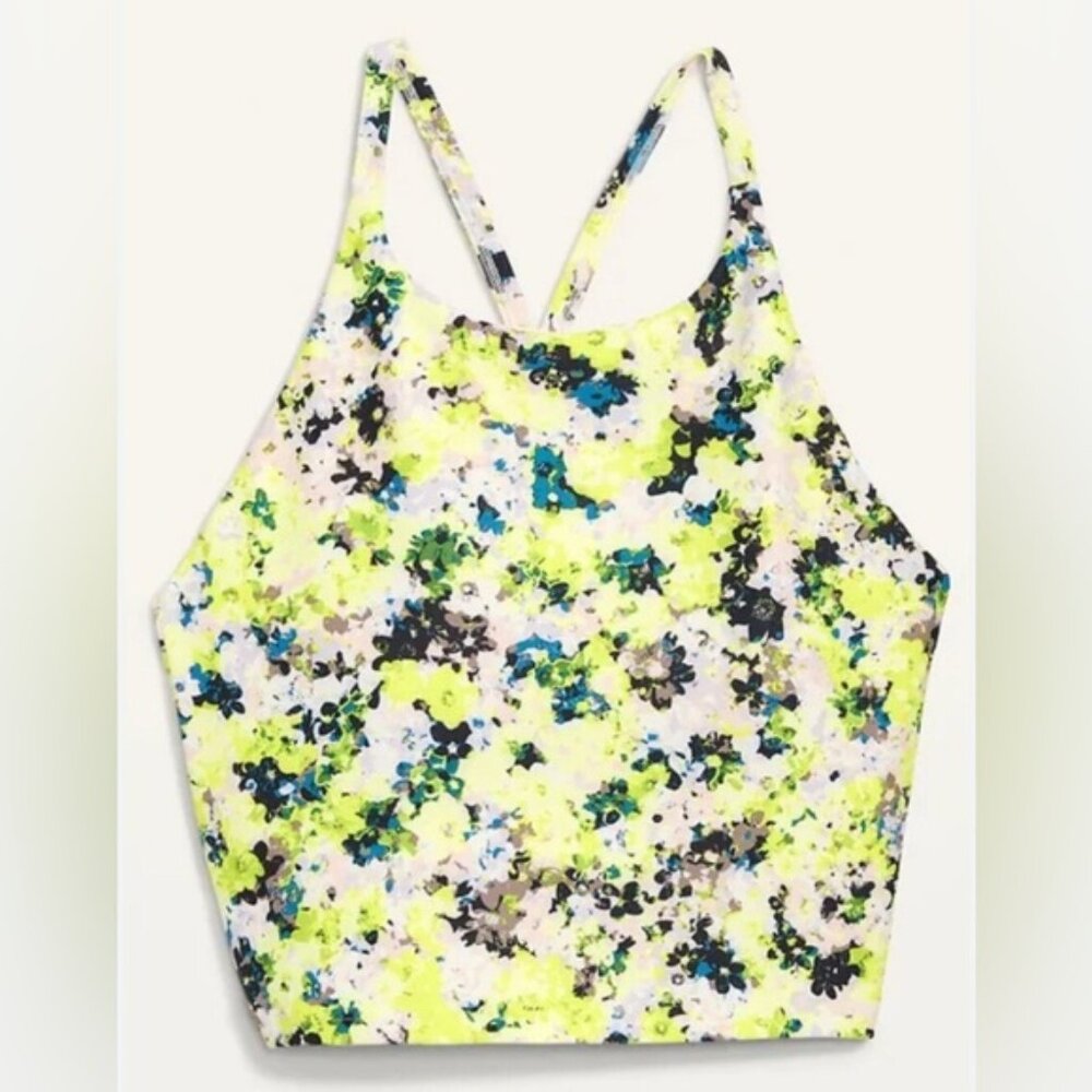 Old navy floral workout top